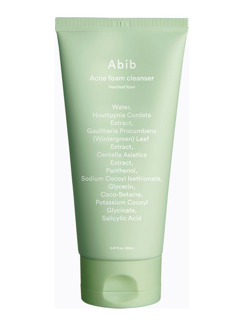 Abib Acne foam cleanser Heartleaf foam 150ml — product photograph