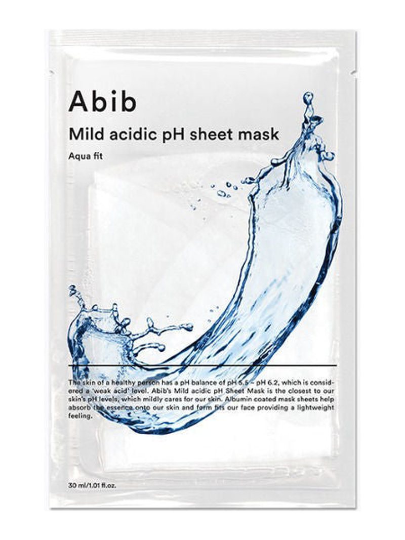 Abib Mild Acidic pH Sheet Mask Aqua Fit 1ea — product photograph