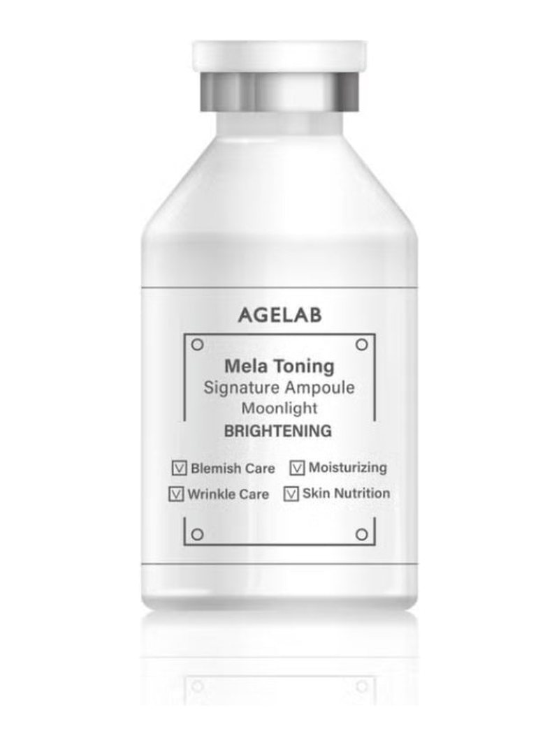 Age Lab Mela Toning Signature Ampoule Moonlight Brightening 30ml — product photograph
