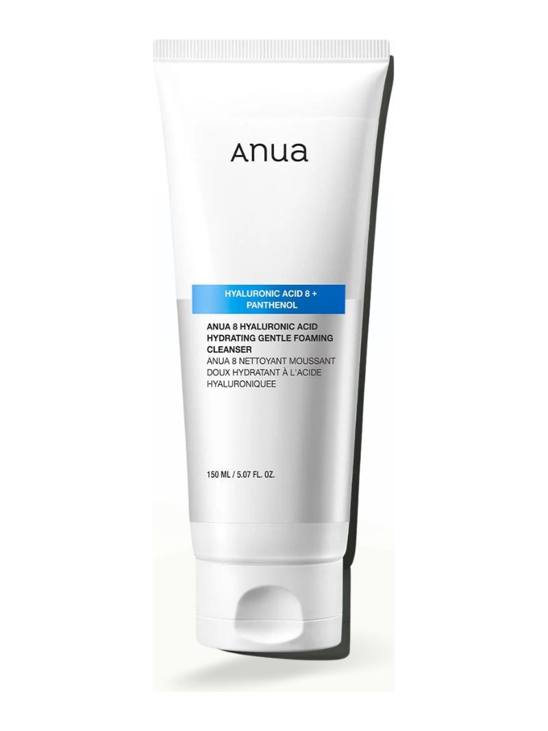 Anua 8 Hyaluronic Acid Hydrating Gentle Foaming Cleanser 150ml — product photograph