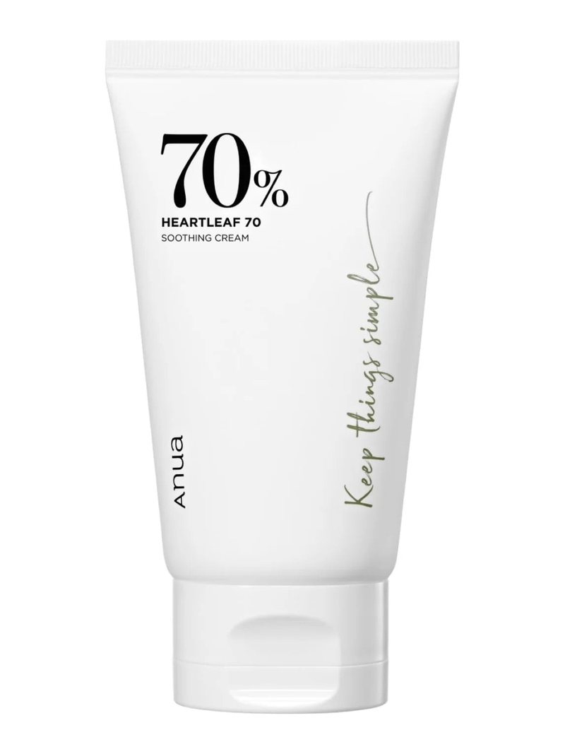 Anua Heartleaf 70% Soothing Cream — product photograph