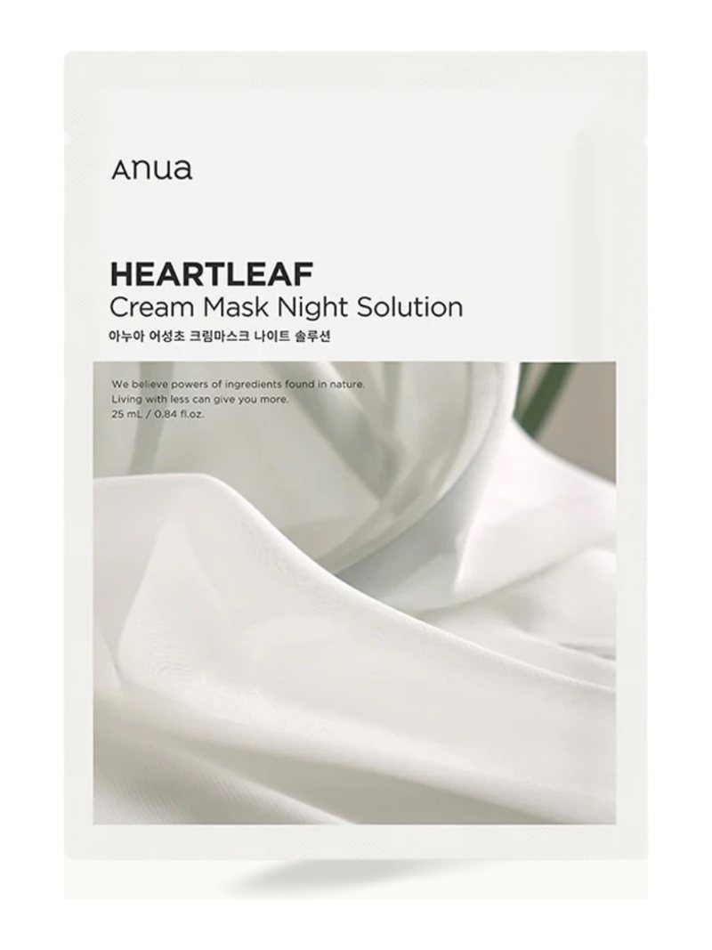 Anua Heartleaf Cream Mask Night Solution (10 Masks) 10 Masks — product photograph