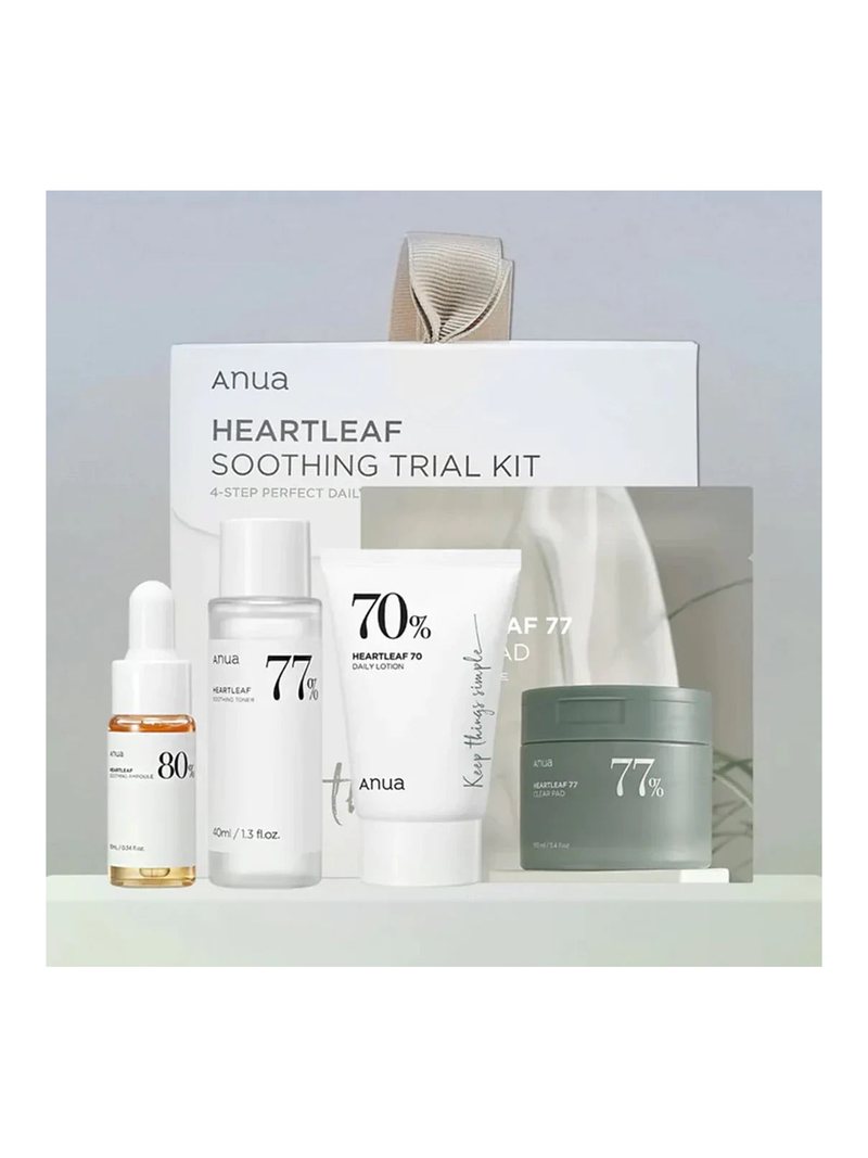 Anua Heartleaf Soothing Trial Kit — product photograph