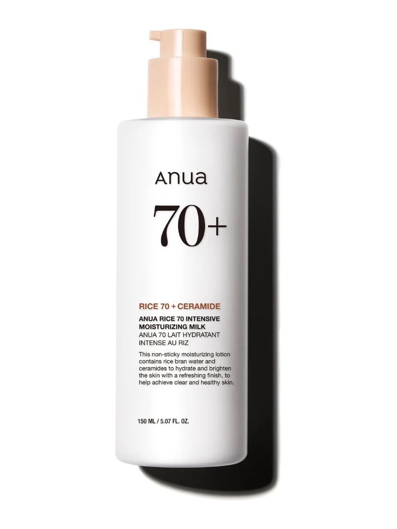 Anua Rice 70 Intensive Moisturizing Milk — product photograph