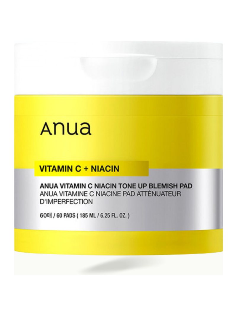 Anua Vitamin C+Niacin Tone Up Blemish Pad 60 Pads — product photograph