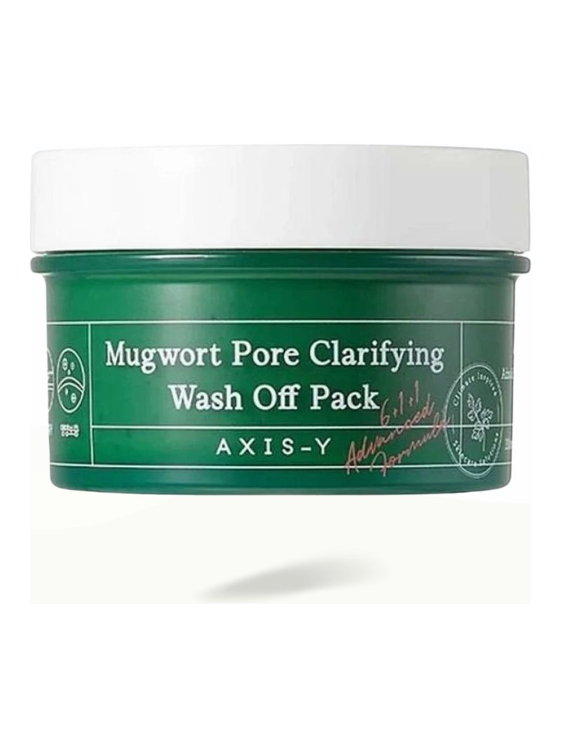 Axis-Y Mugwort Pore Clarifying Wash Off Pack 100ml — product photograph