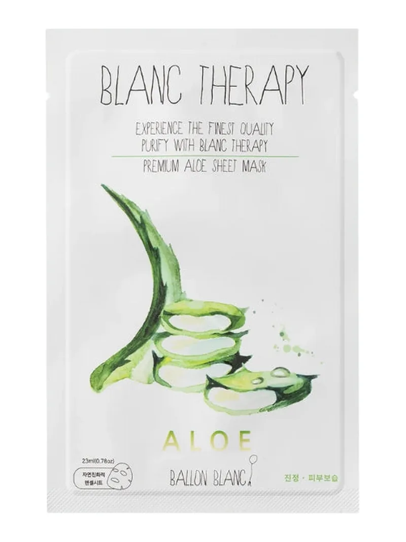 Ballon Blanc Blanc Therapy Aloe Sheet Mask 23ml
