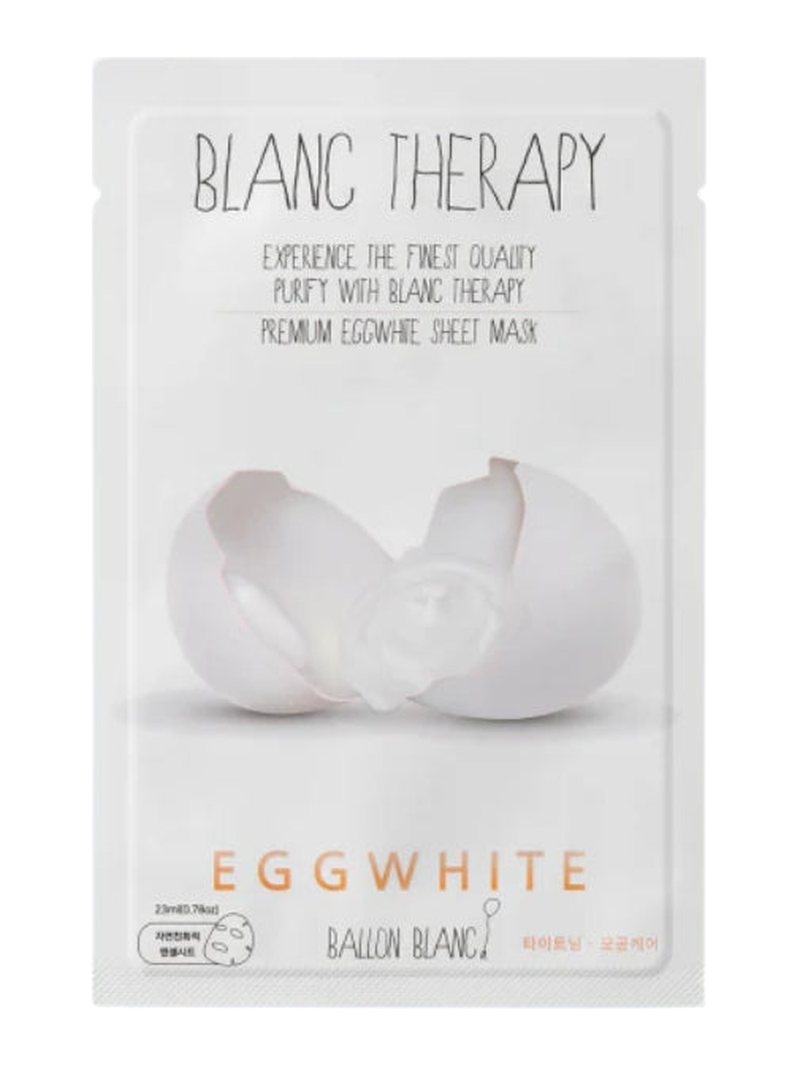 Ballon Blanc Blanc Therapy eggwhite Sheet Mask 23ml — product photograph