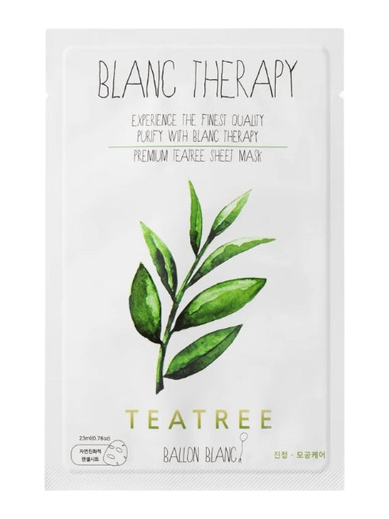 Ballon Blanc Blanc Therapy Teatree Sheet Mask 23ml — product photograph