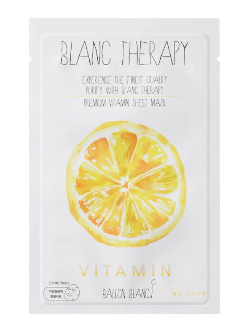 Ballon Blanc Blanc Therapy Vitamin Sheet Mask 23ml — product photograph