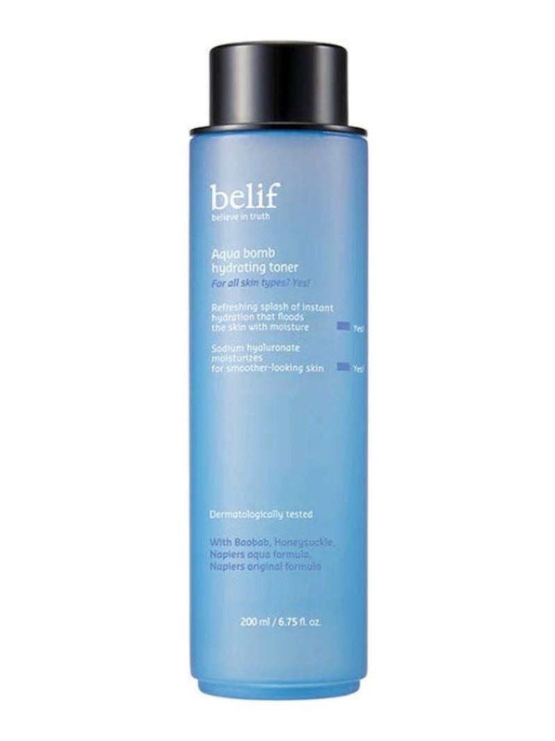 Belif Aqua Bomb Hydrating Toner 200ml — product photograph