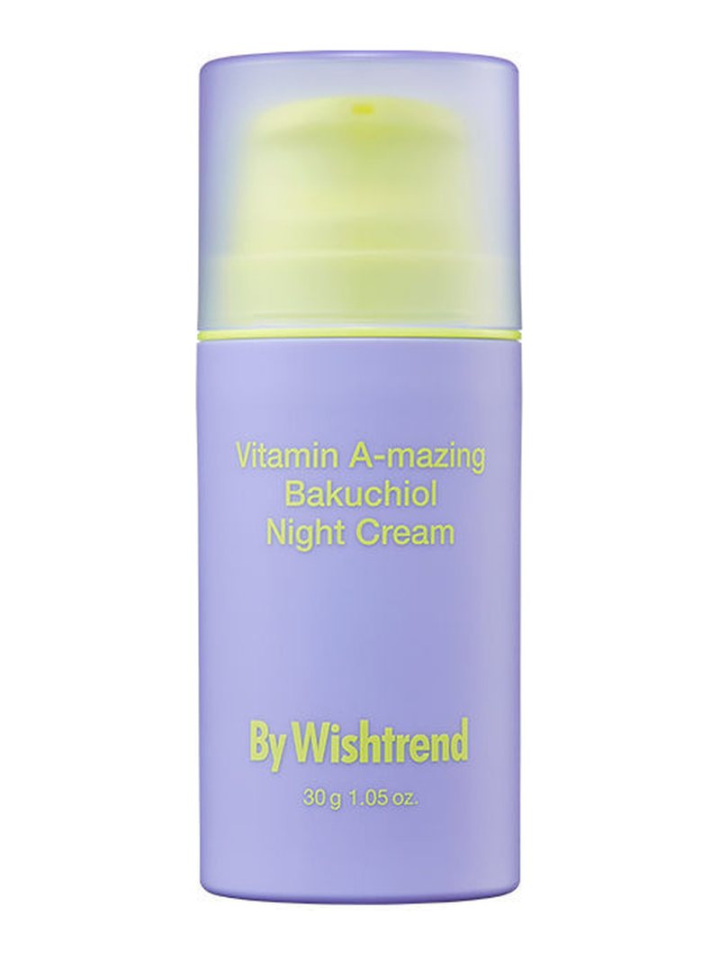 BY WISHTREND Vitamin A-mazing Bakuchiol Night Cream 30ml — product photograph