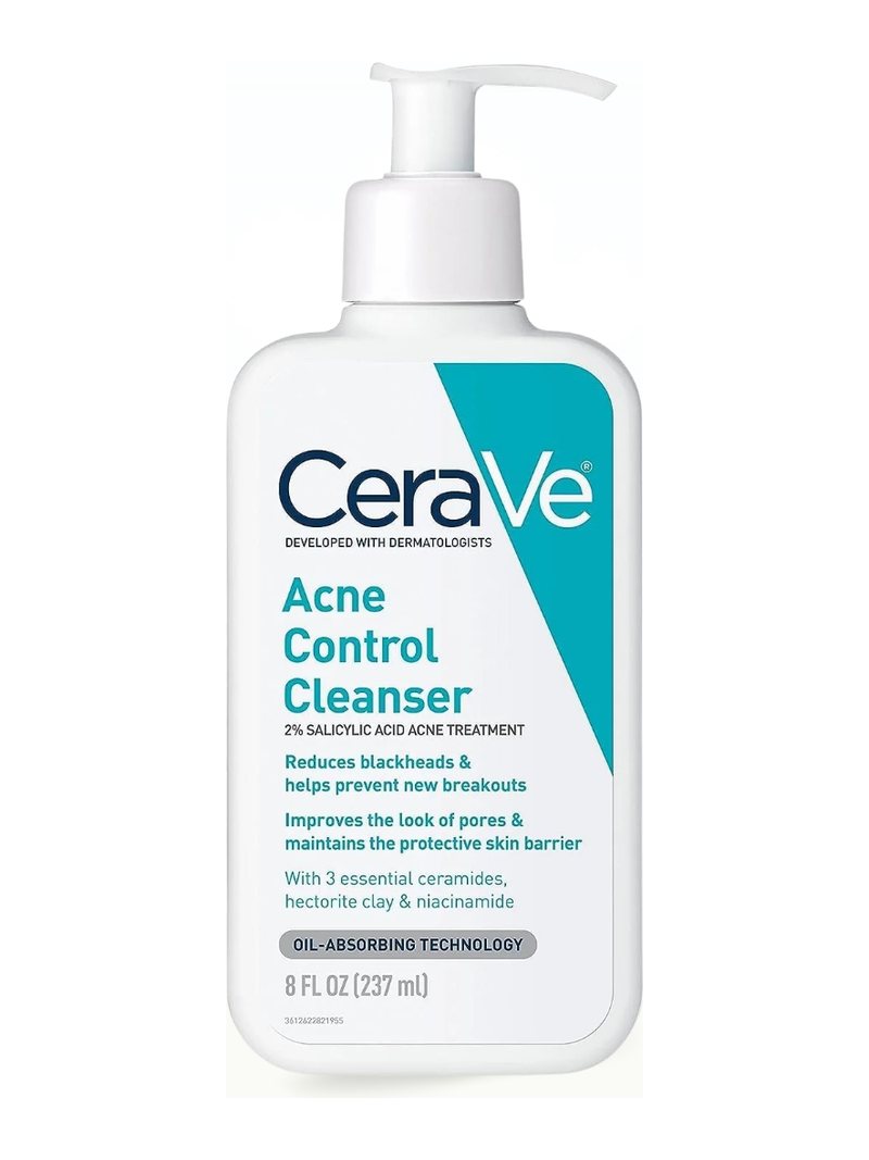 CeraVe Acne Control Cleanser 2% Salicylic Acid - 8 FL OZ / 237 ml — product photograph