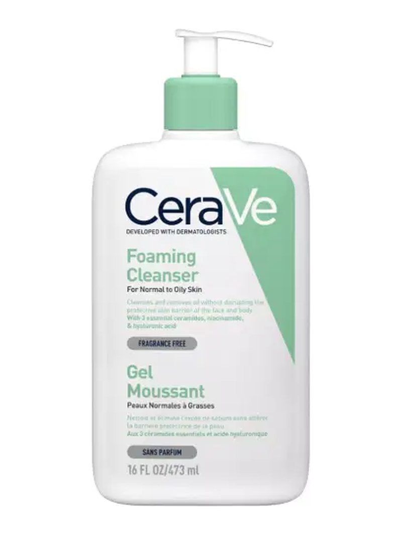 CeraVe Foaming Facial Cleanser - 473 ml — product photograph
