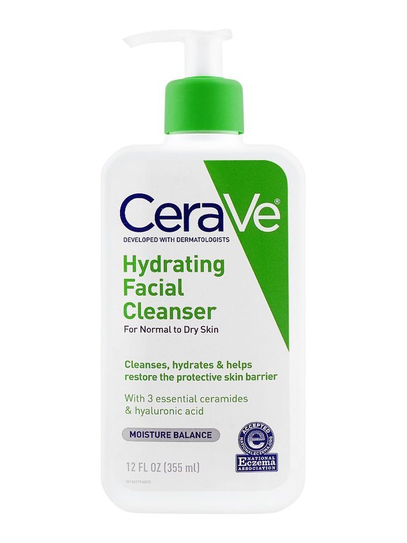 CeraVe Hydrating Facial Cleanser for Normal to Dry Skin 12 oz (355 ml) — product photograph