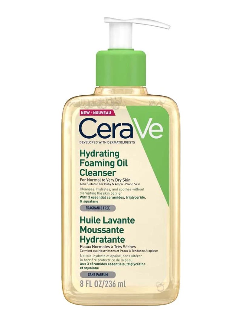 CeraVe Hydrating Foaming Oil Cleanser - 236 ml — product photograph
