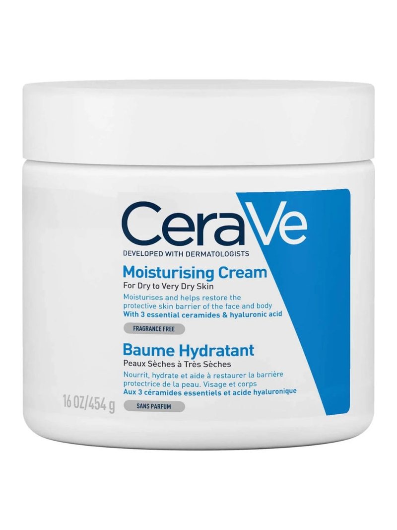 CeraVe Moisturising Creama Pot with Ceramides for Dry to Very Dry Skin 454g — product photograph