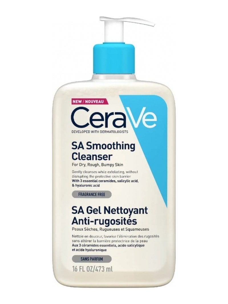 CeraVe SA Smoothing Cleanser - 473 ml — product photograph