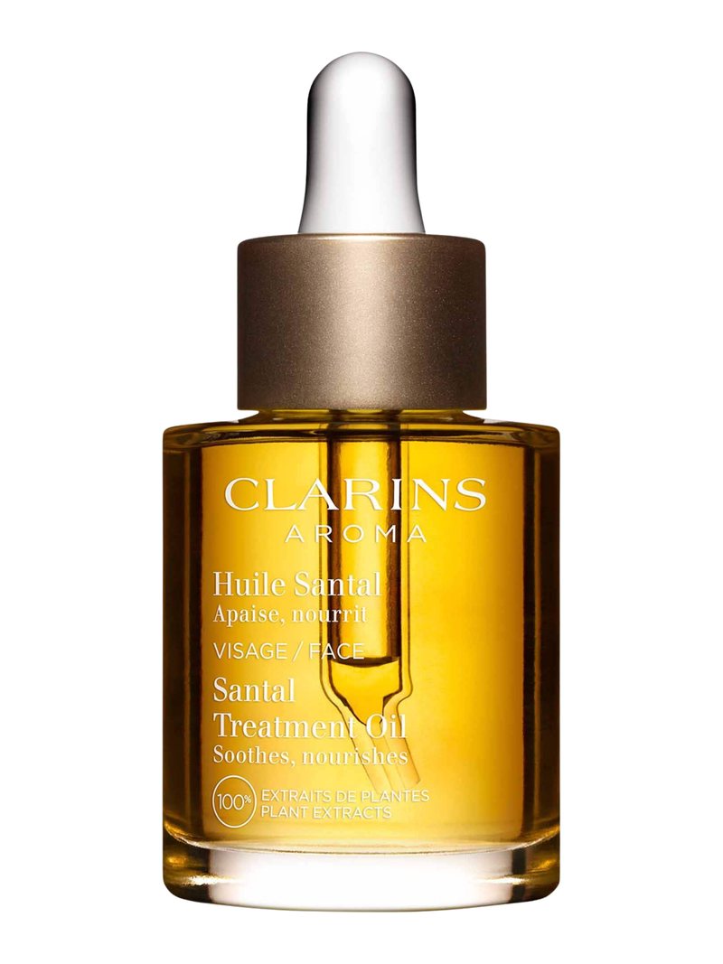 Clarins Santal Soothing & Hydrating Face Treatment Oil - 30ml — product photograph