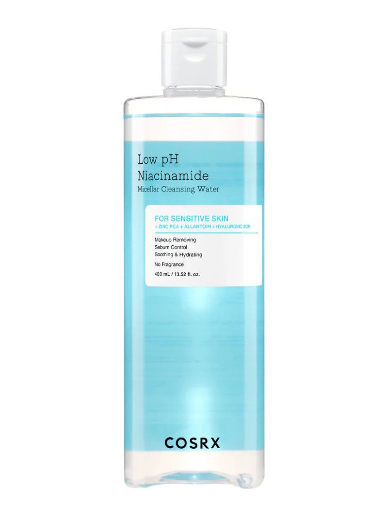 Cosrx Low pH Niacinamide Micellar Cleansing Water 400ml — product photograph