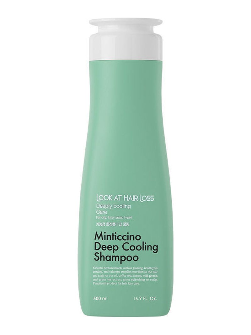 DAENG GI MEO RI LOOK AT HAIR LOSS Minticcino Deep Cooling Shampoo 500ml — product photograph