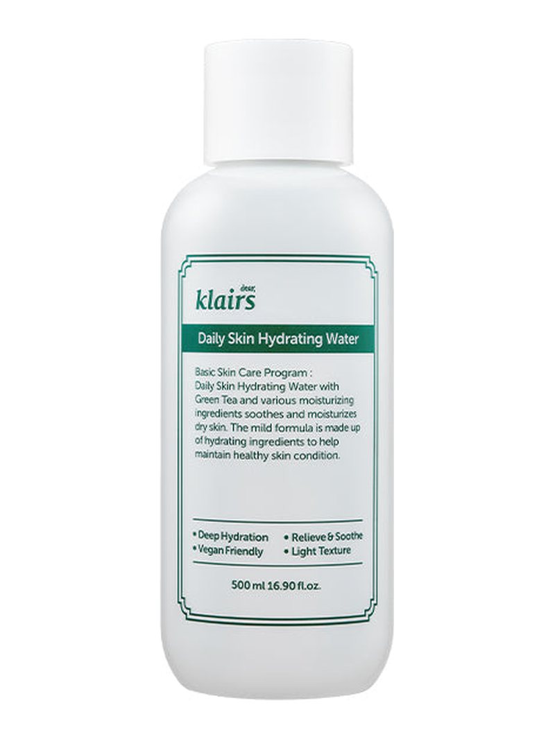 Dear Klairs Daily Skin Hydrating Water 500ml — product photograph