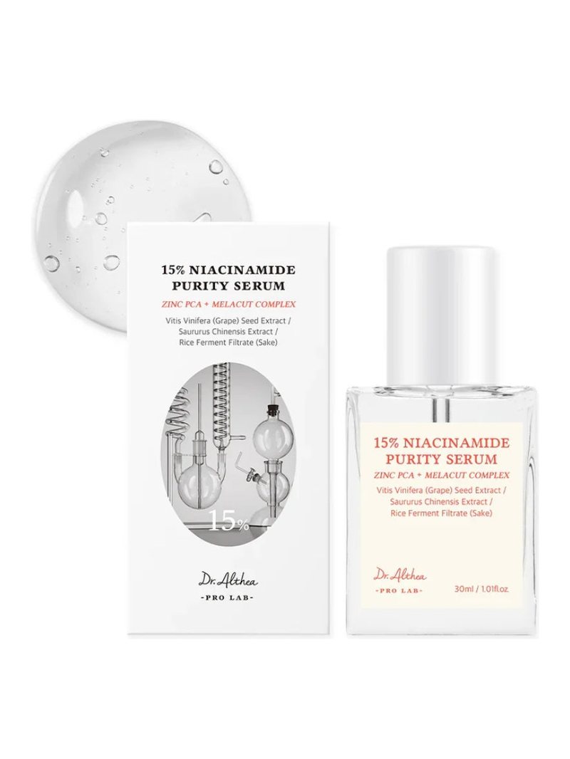 Dr.Althea 15% Niacinamide Purity Serum 30ml — product photograph