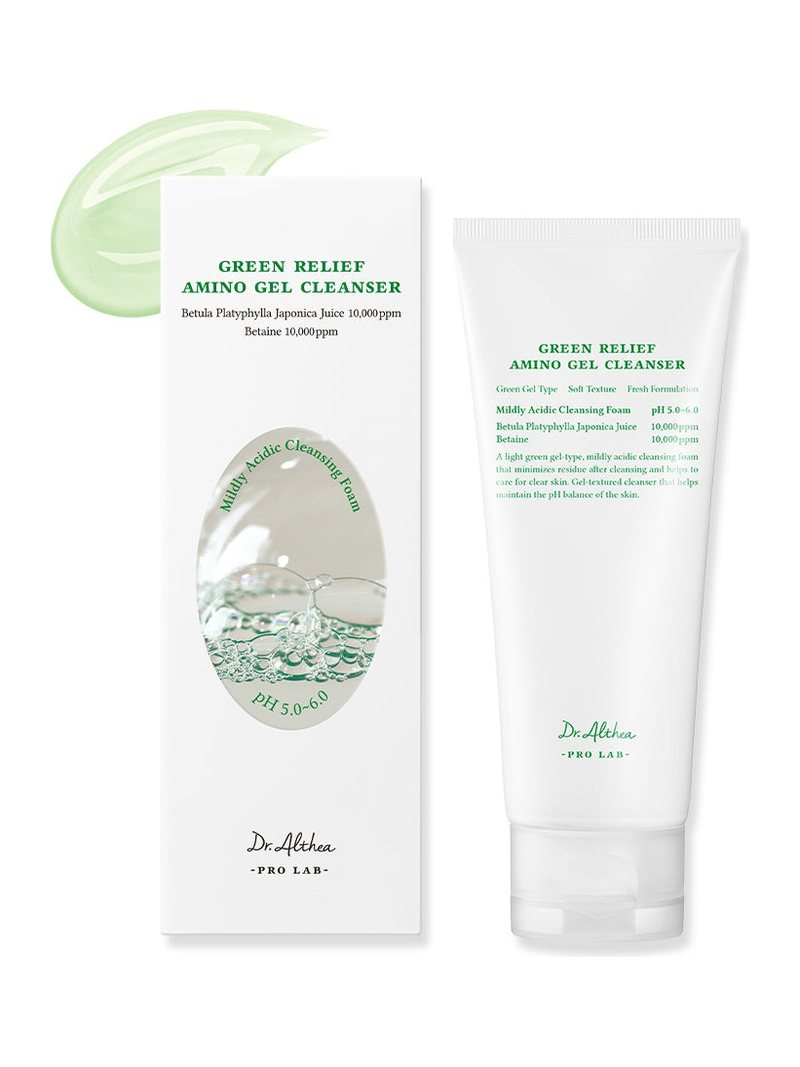 Dr.Althea Green Relief Amino Gel Cleanser 100ml — product photograph