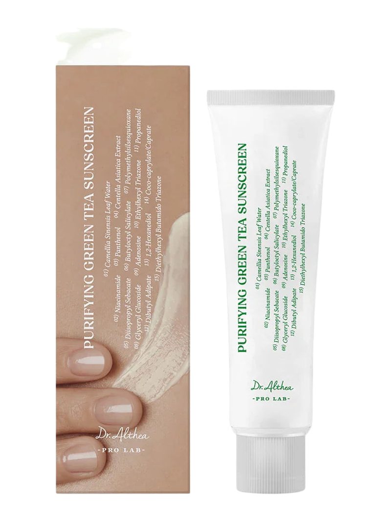 Dr.Althea Purifying Green Tea Sunscreen 50ml — product photograph