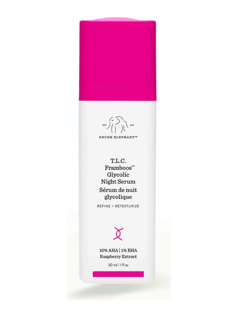 Drunk Elephant T.L.C. Framboos Glycolic Night Serum 30ml — product photograph