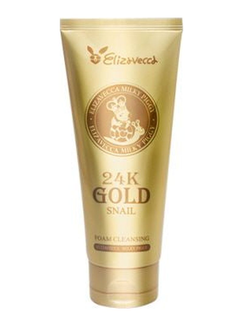 ELIZAVECCA Milky Piggy 24 Gold Snail Foam Cleansing 180ml — product photograph