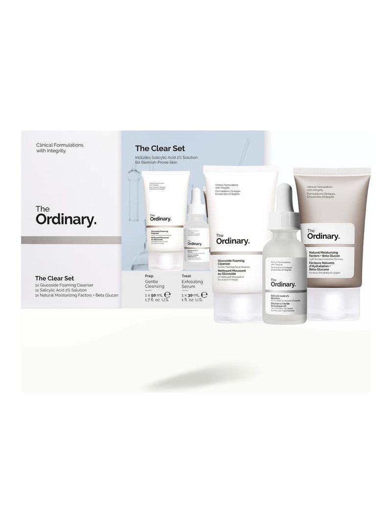 The Ordinary The Clear Set — product photograph