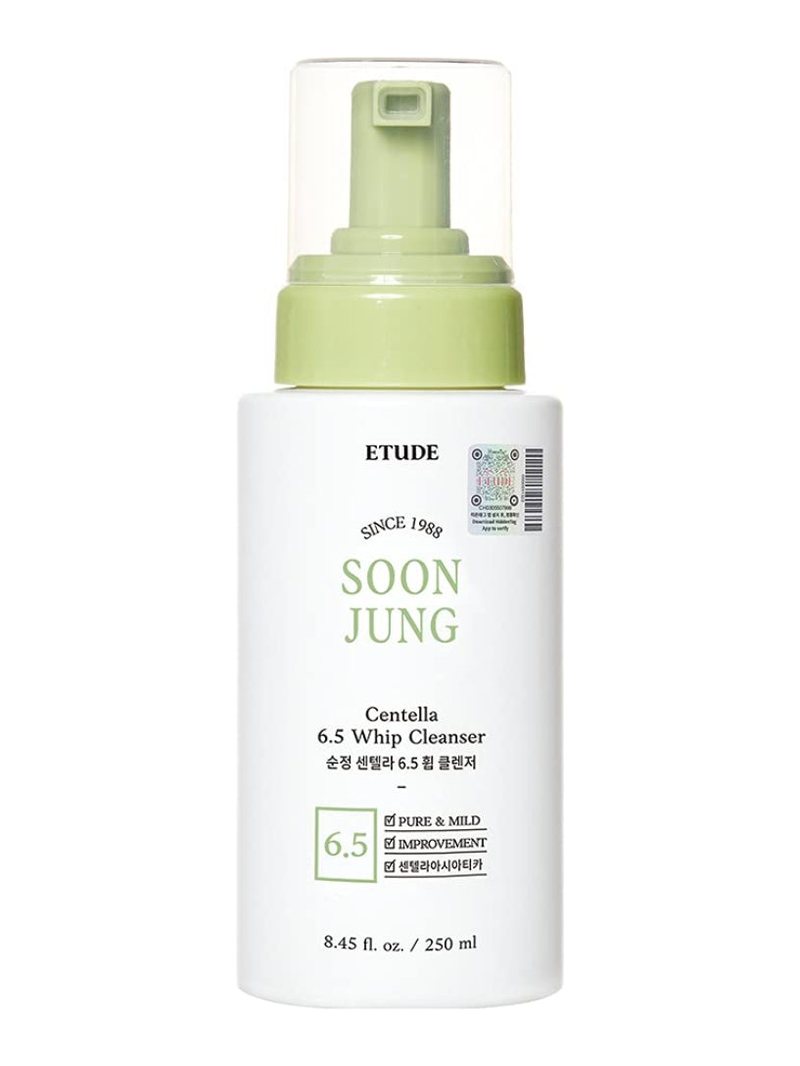 Etude House Soonjung Centella 6.5 Whip Cleanser 250ml — product photograph