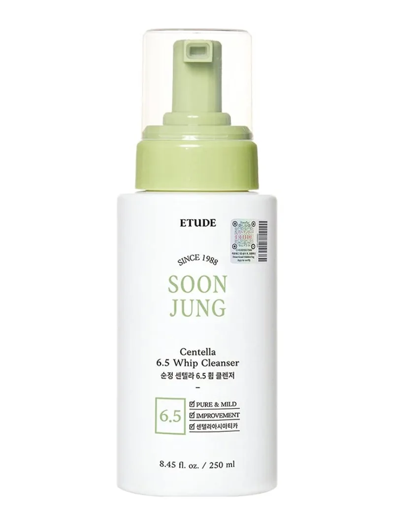 Etude House Soonjung Centella 6.5 Whip Cleanser 250ml