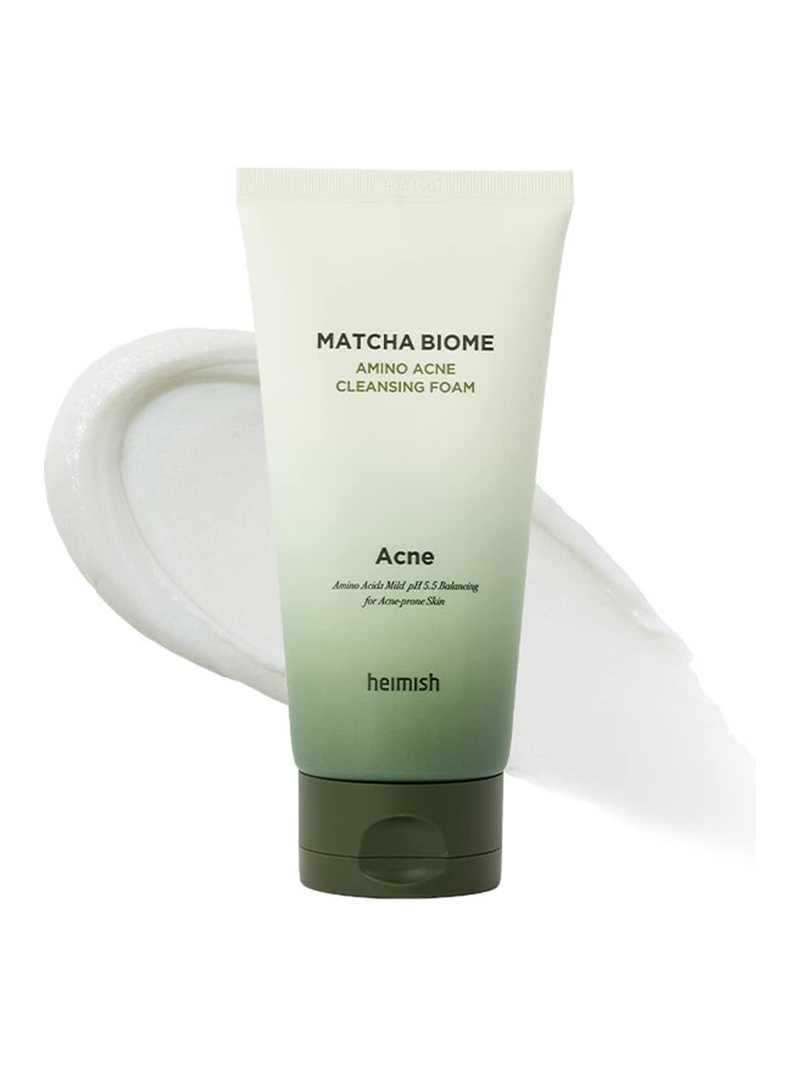 HEIMISH Matcha Biome Amino Acne Cleansing Foam 150g — product photograph