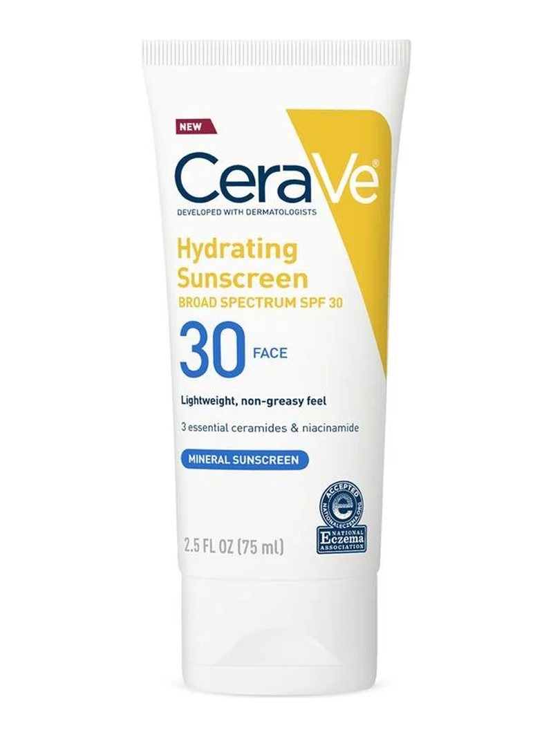 Hydrating Mineral Sunscreen SPF 30 Face Lotion - 75 ml — product photograph