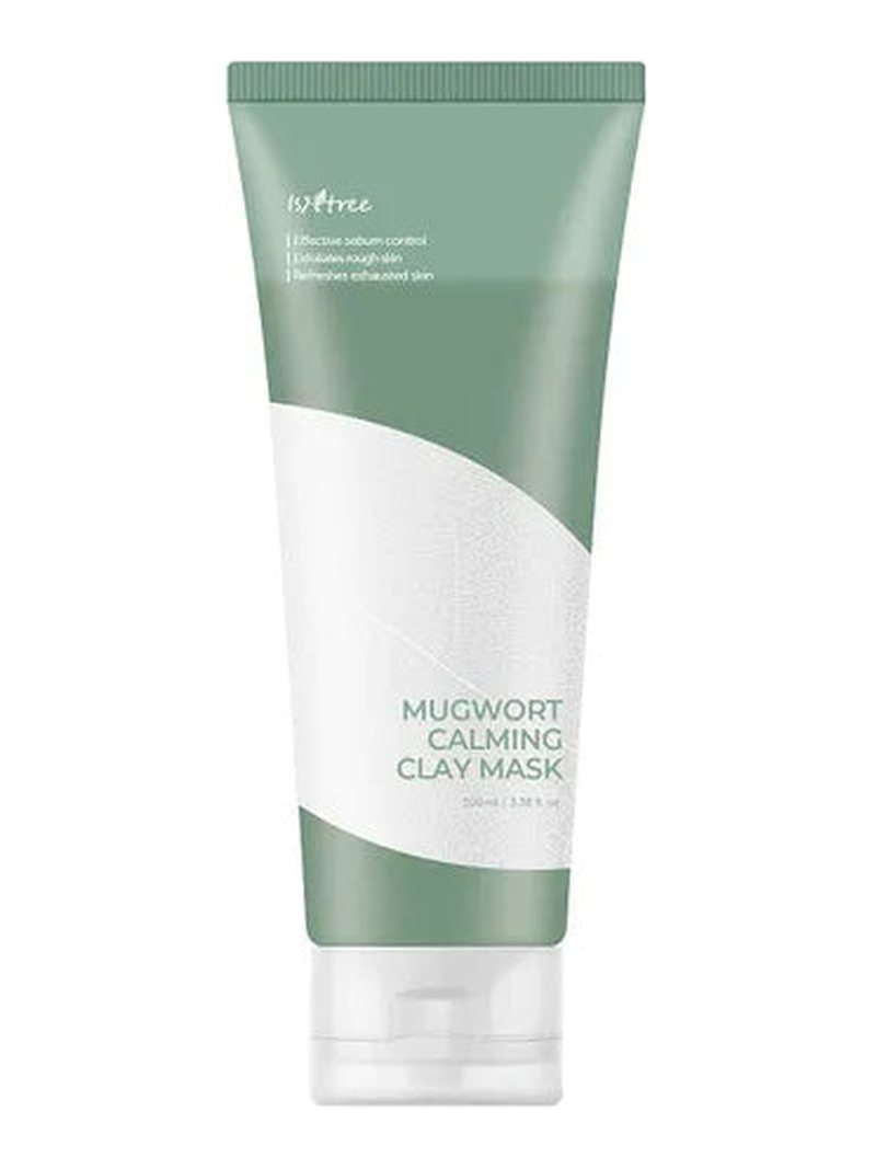 Isntree REAL MUGWORT CLAY MASK 100ml — product photograph