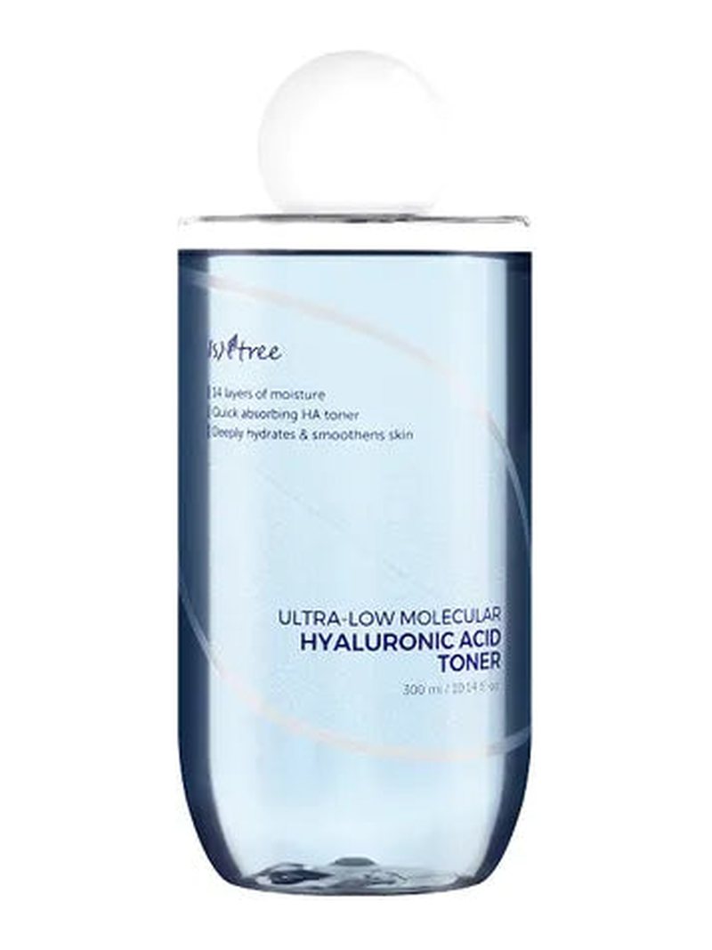 Isntree Ultra-Low Molecular Hyaluronic Acid Toner 300ml — product photograph