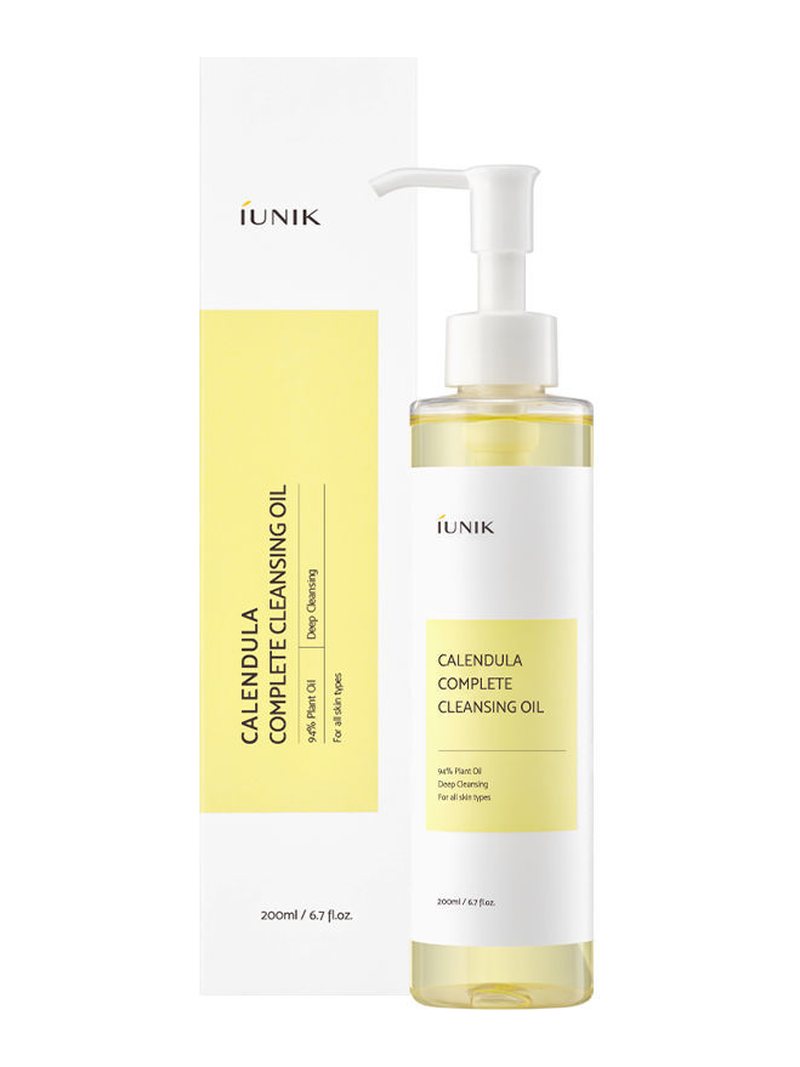 iUNIK Calendula Complete Cleansing Oil 200ml — product photograph