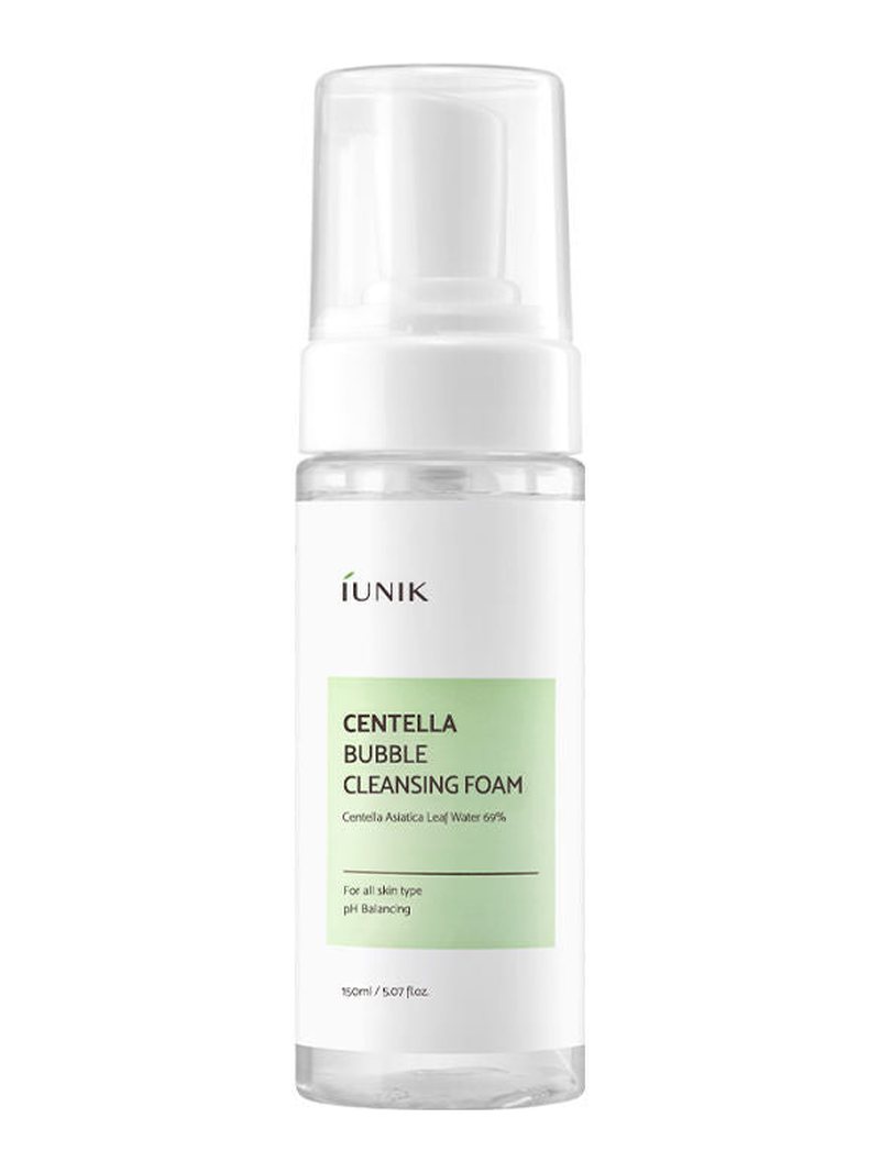 iUNIK Centella Bubble Cleansing Foam 150ml — product photograph