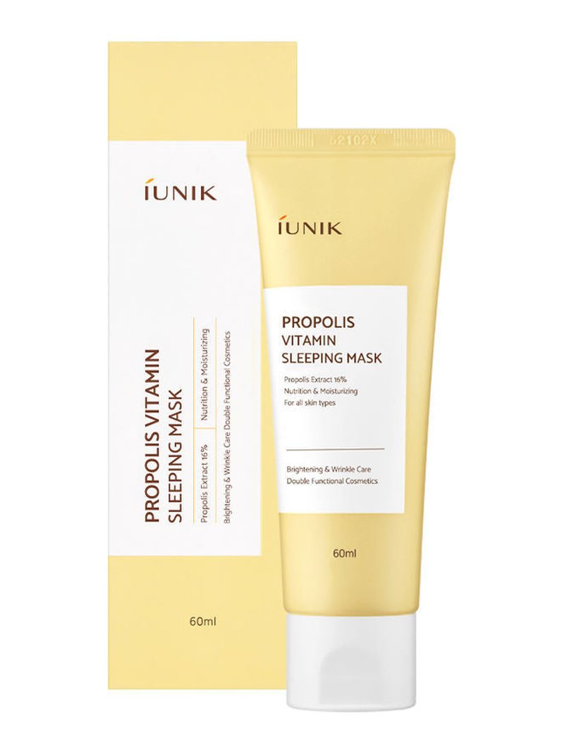 iUNIK Propolis Vitamin Sleeping Mask 60ml — product photograph