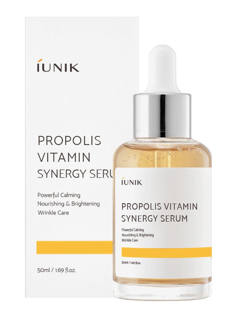 iUNIK Propolis Vitamin Synergy Serum 50ml — product photograph