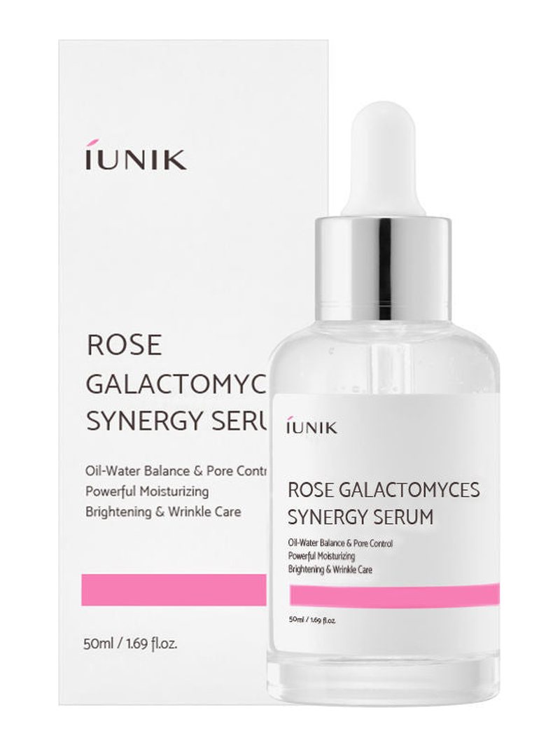 iUNIK Rose Galactomyces Synergy Serum 50ml — product photograph