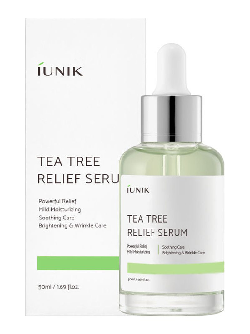 iUNIK Tea Tree Relief Serum 50ml — product photograph
