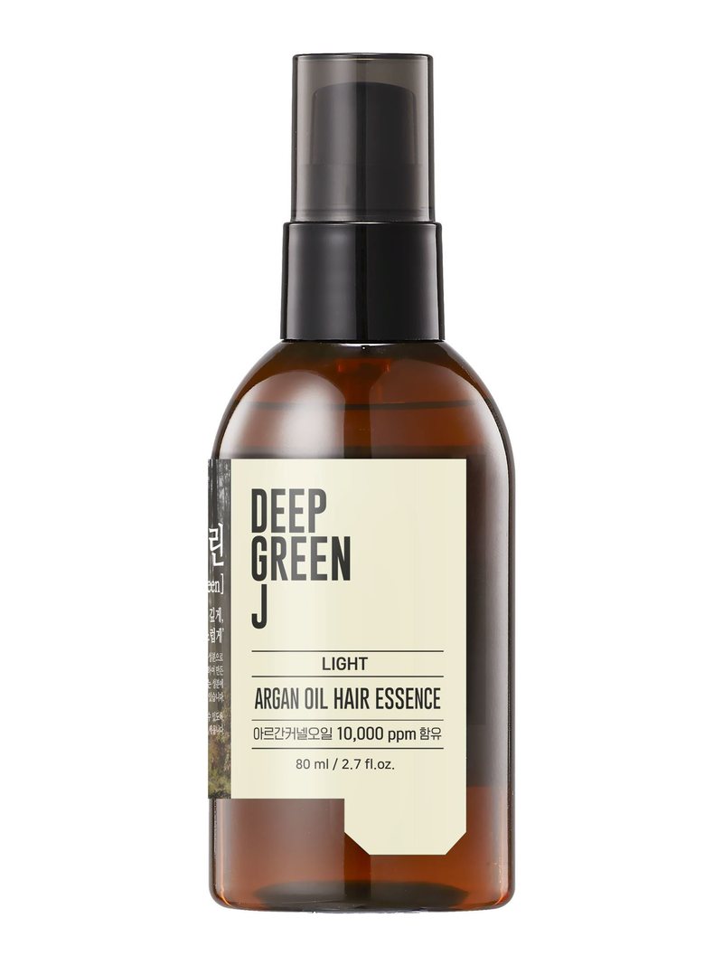 Jsoop DEEP GREEN J ARGAN OIL HAIR ESSENCE LIGHT 80ml — product photograph