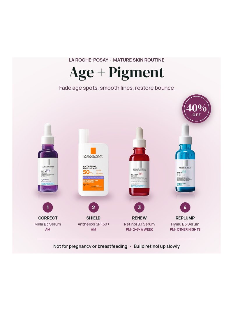 La Roche-Posay Mature Skin Routine (4-Piece Set) — the products in the set