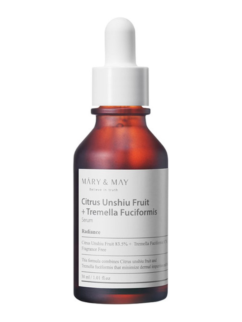 Mary&May Citrus Unshiu Fruit + Tremella Fuciformis Serum 30ml — product photograph