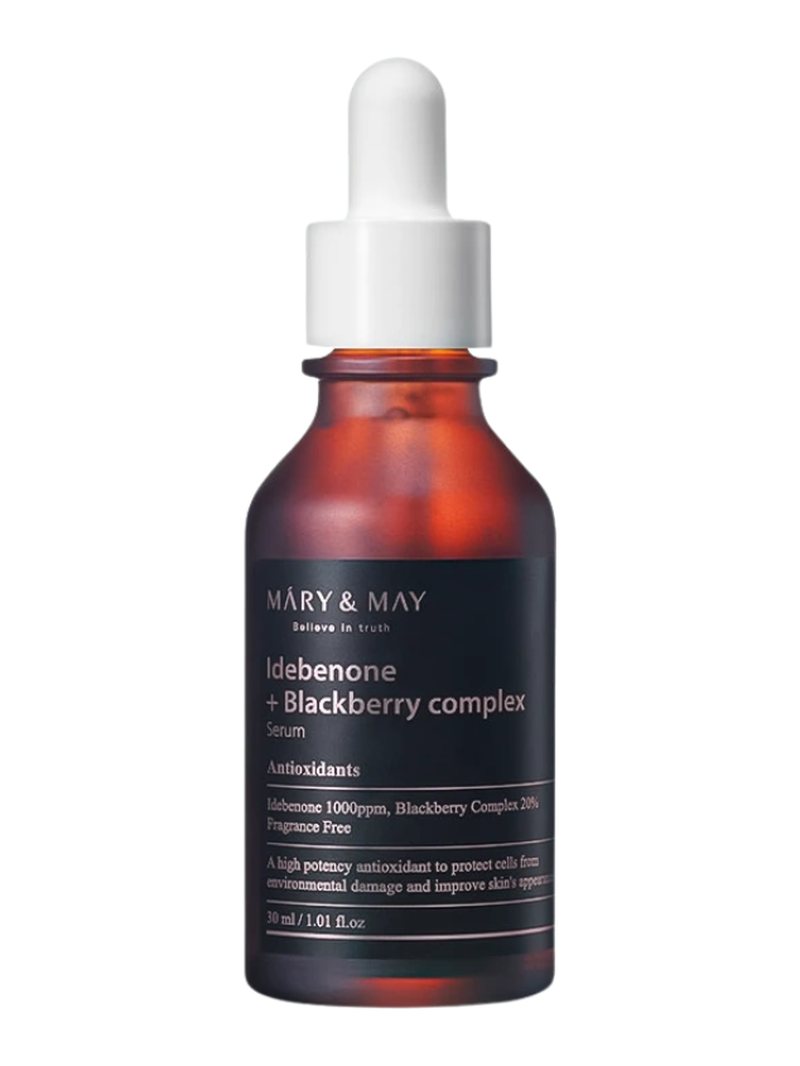 Mary&May Idebenone + Blackberry Complex Serum 30ml — product photograph