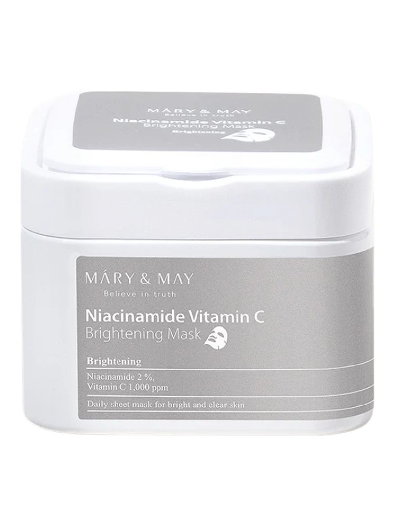 Mary&May Niacinanide Vitamin C Brightening Mask (30ea) — product photograph