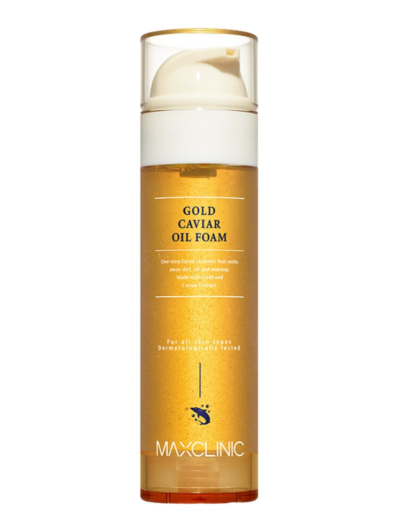 MaxClinic Gold Caviar Oil Foam 110g — product photograph